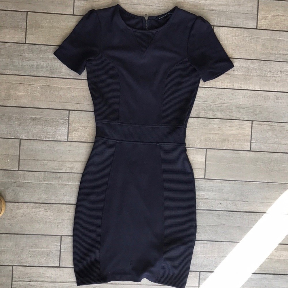French Connection blue dress